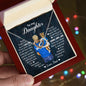 To My Daughter | Laugh, Love, Live | Interlocking Hearts Necklace