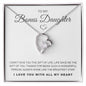 My Bonus Daughter | The Gift Of You - Forever Love Necklace