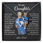 To My Daughter From Dad - Forever Love Necklace