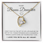 My Bonus Daughter | The Gift Of You - Forever Love Necklace