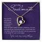 To My Soulmate | You are my Everything | Forever Love Necklace