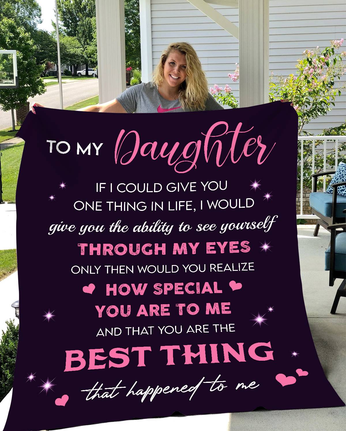 To My Daughter | Cozy Plush Blanket