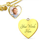 Mother, Grandmother, Mother to Be,  Ultrasound Custom Photo Bracelet – Personalized Jewelry – Heart Charm