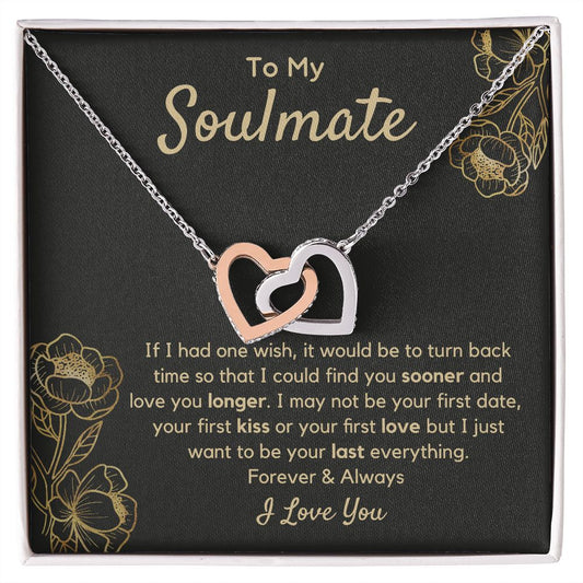 Soulmate - Interlocking Hearts Necklace
